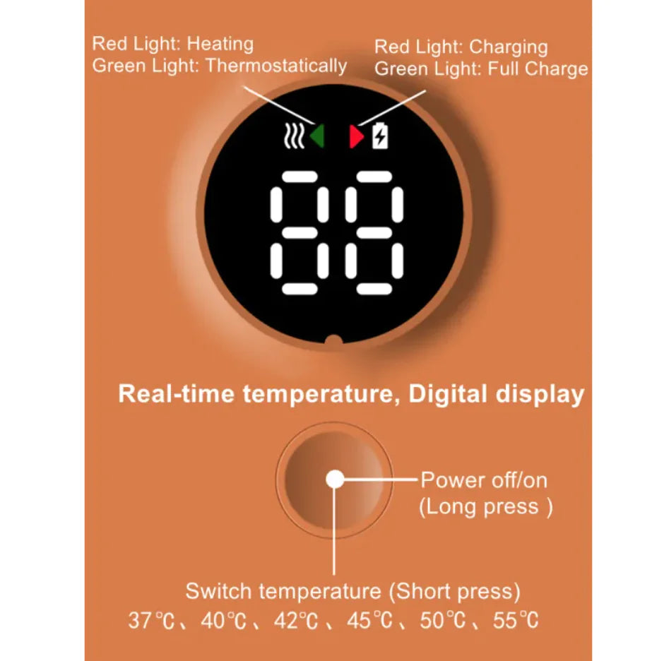 on the go Portable Wireless Baby Bottle Warmer