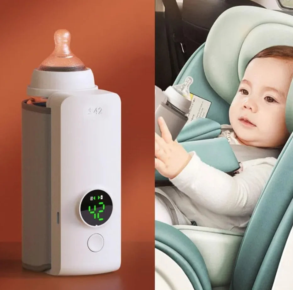 on the go Portable Wireless Baby Bottle Warmer