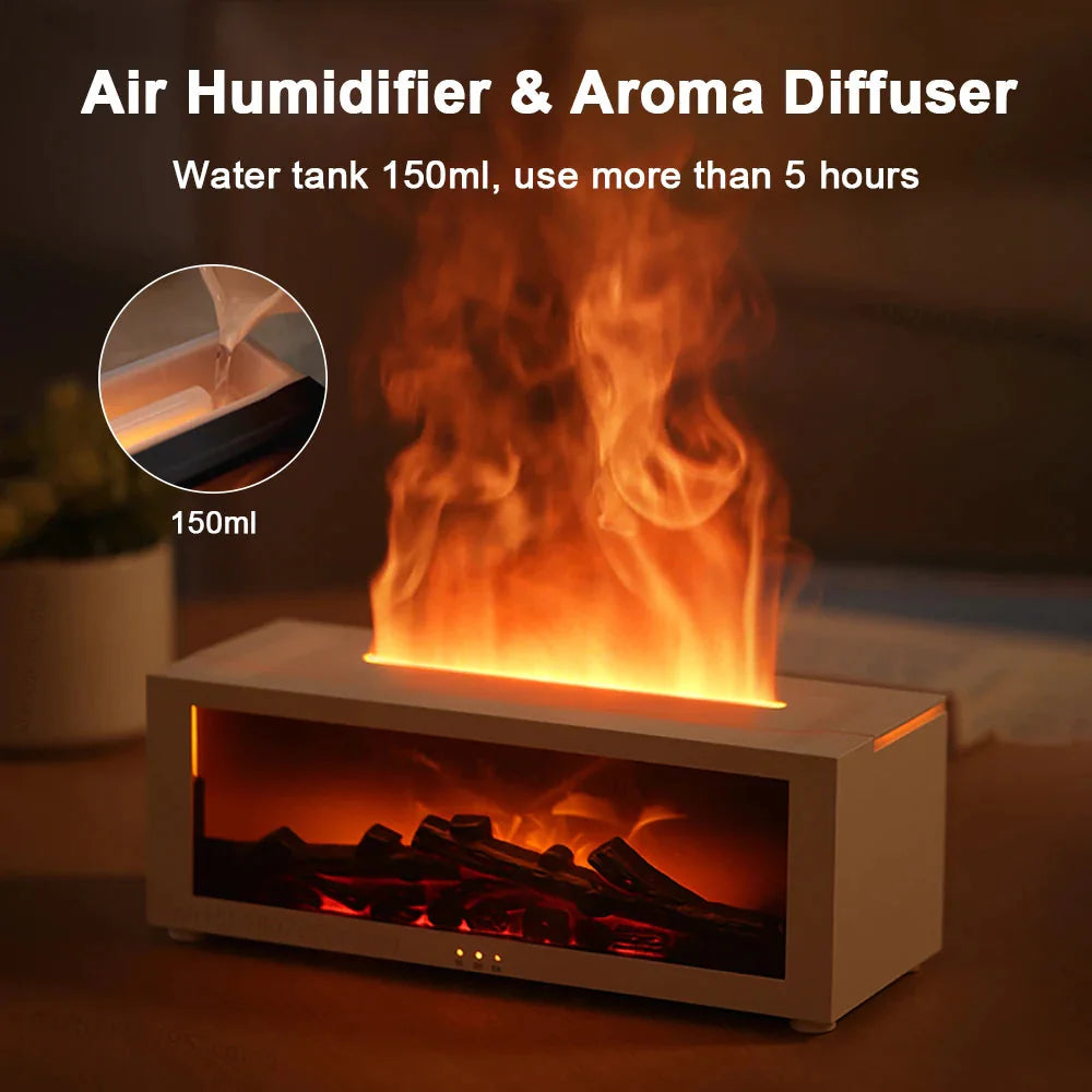 The AuraFlame Diffuser & Humidifier