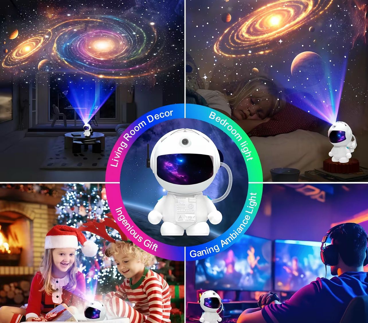 The Viral Astronaut Projector: Nebula Lights & Starry Night Sky